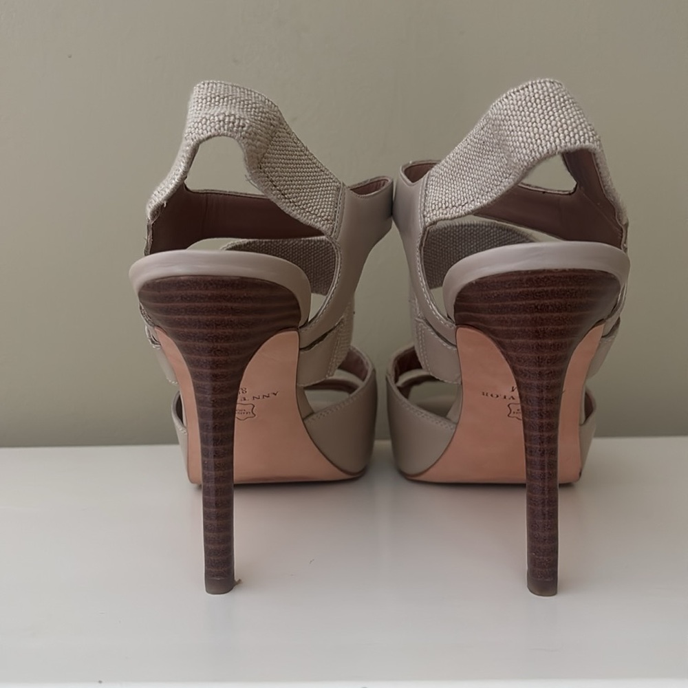 Ann Taylor Strappy Heeled Sandals - Picture 4 of 7